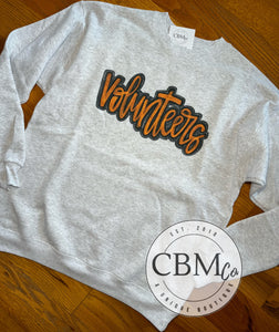 Tennessee Faux Embroidery Sweatshirt