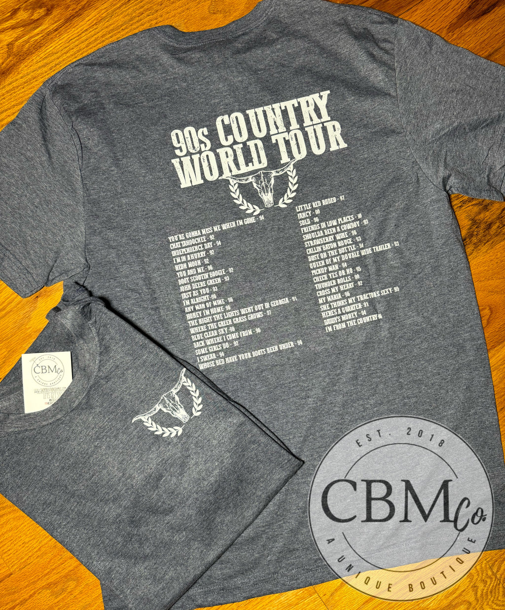 90's Country World Tour Tee