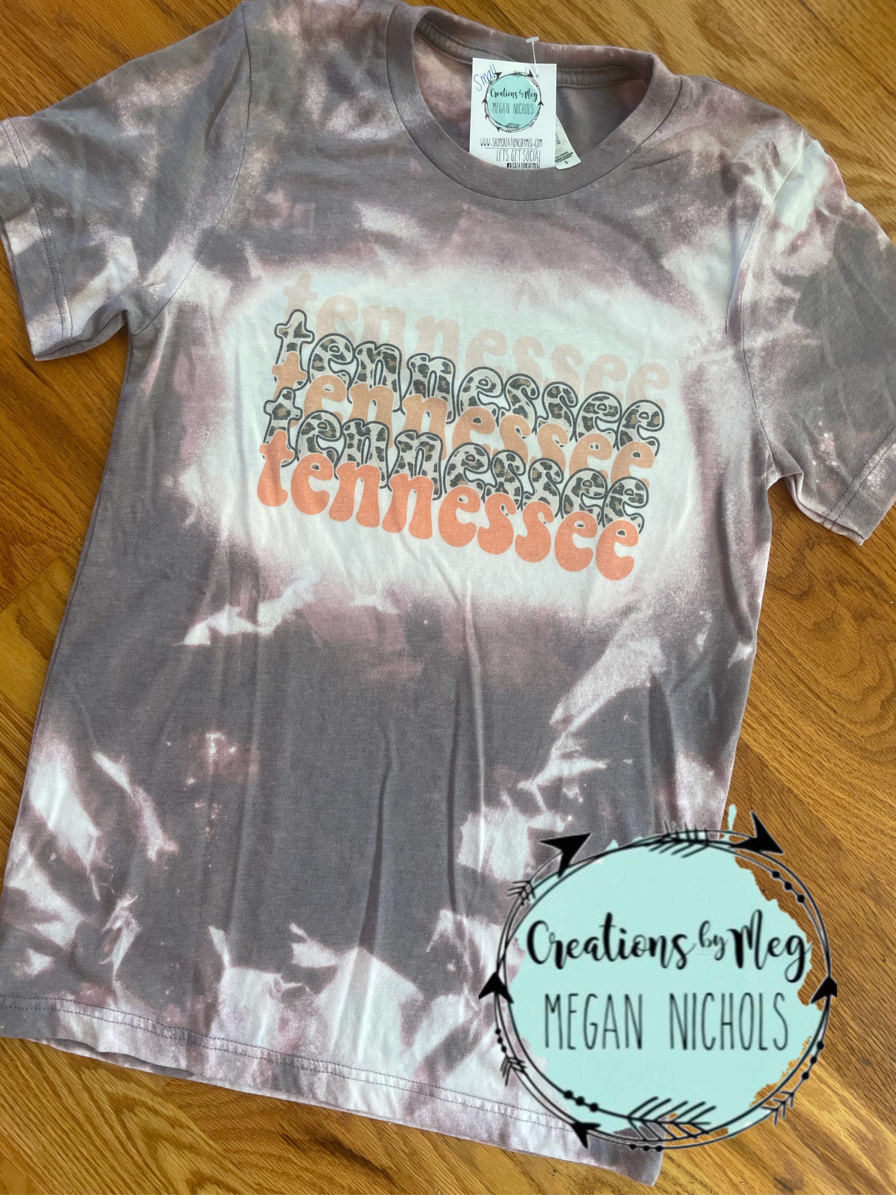 Tennessee Bleached Tee