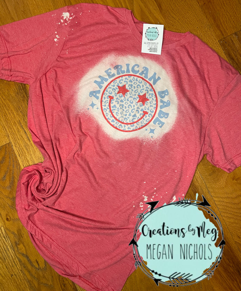 American Babe Bleached Tee